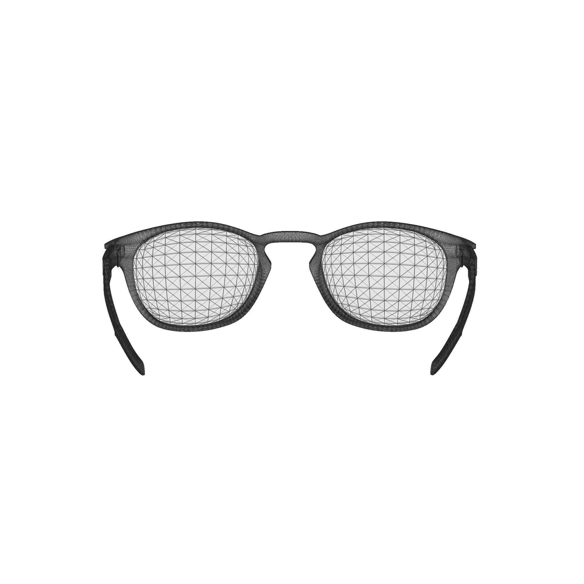 Oakley Latch Ruby Iridium OO9265 Sport glasses Low-poly 3D model_6