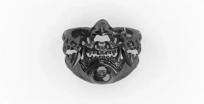 Japanese Oni Mask Halloween Cosplay Decoration