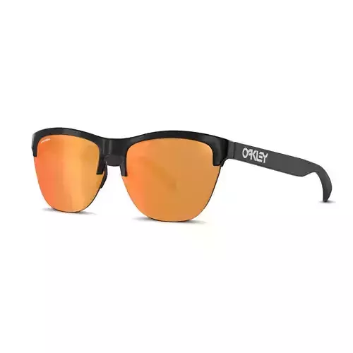 Oakley Frogskins Lite Prizm Rose Gold Sport glasses Low-poly 3D model