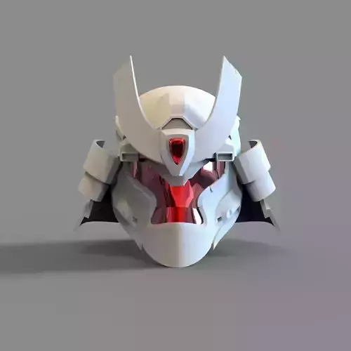 Kabuto Samurai Halo Infinite Wearable Full Helmet Cosplay 3D print model
