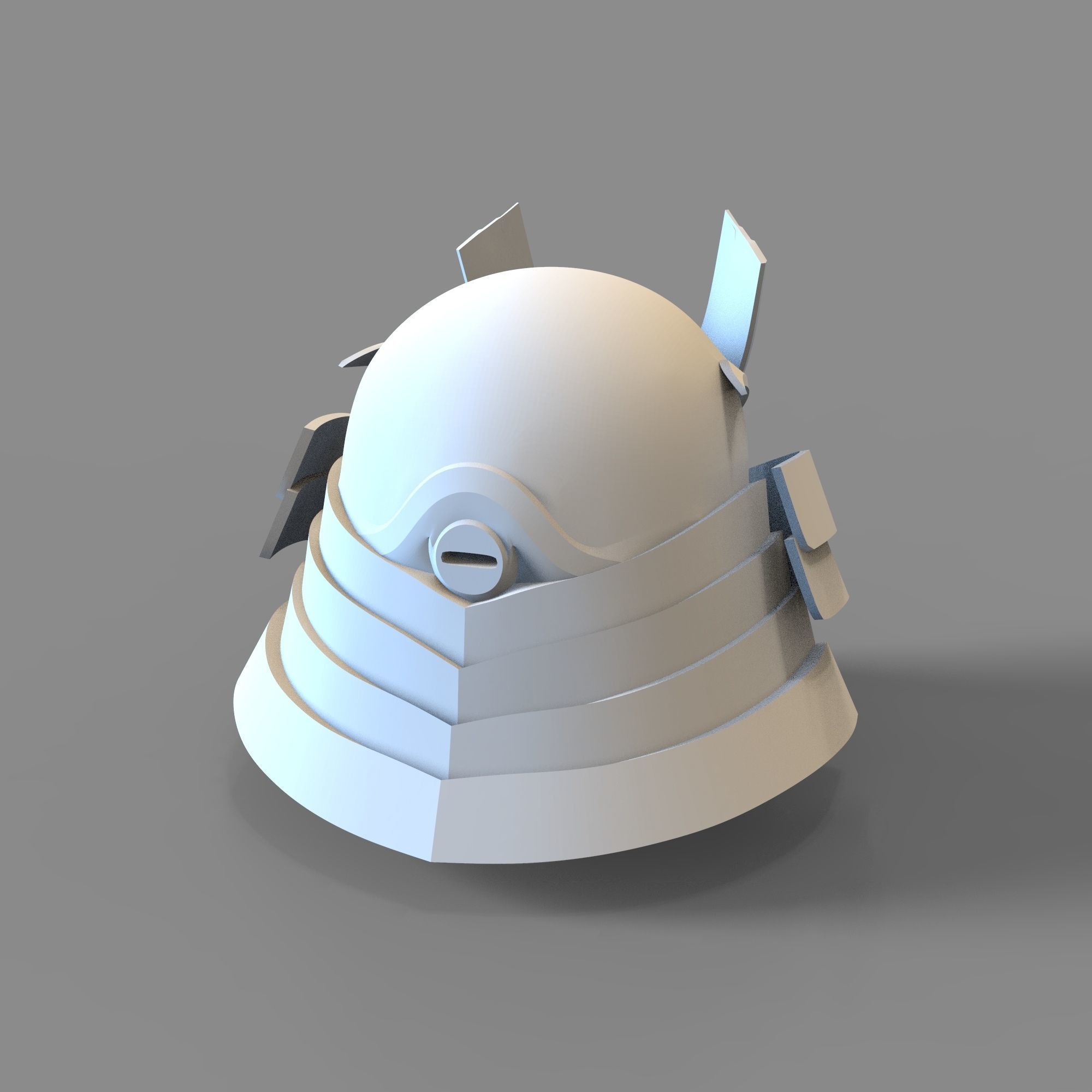 Kabuto Samurai Halo Infinite Wearable Full Helmet Cosplay 3D print model_60