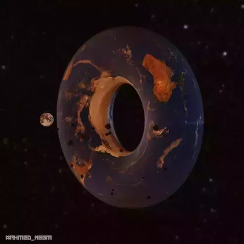 Donut Earth  3D model