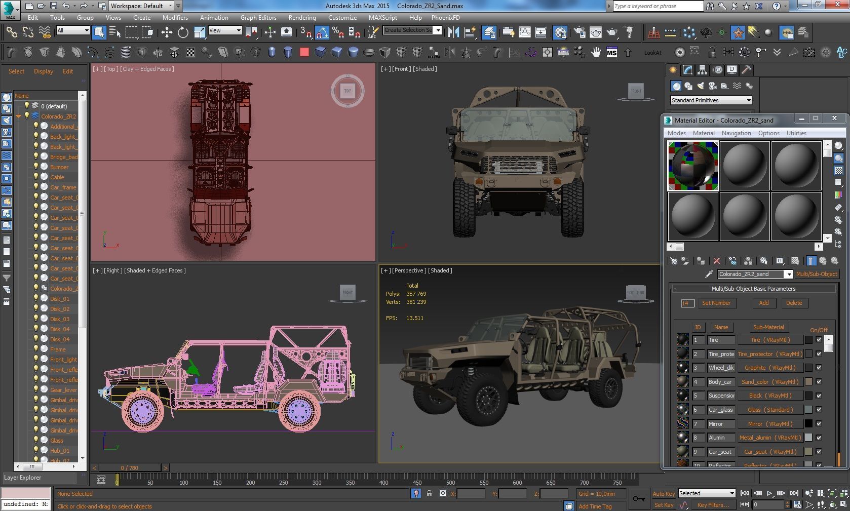 Chevy Colorado ZR2 military ISV collection 3D model_32