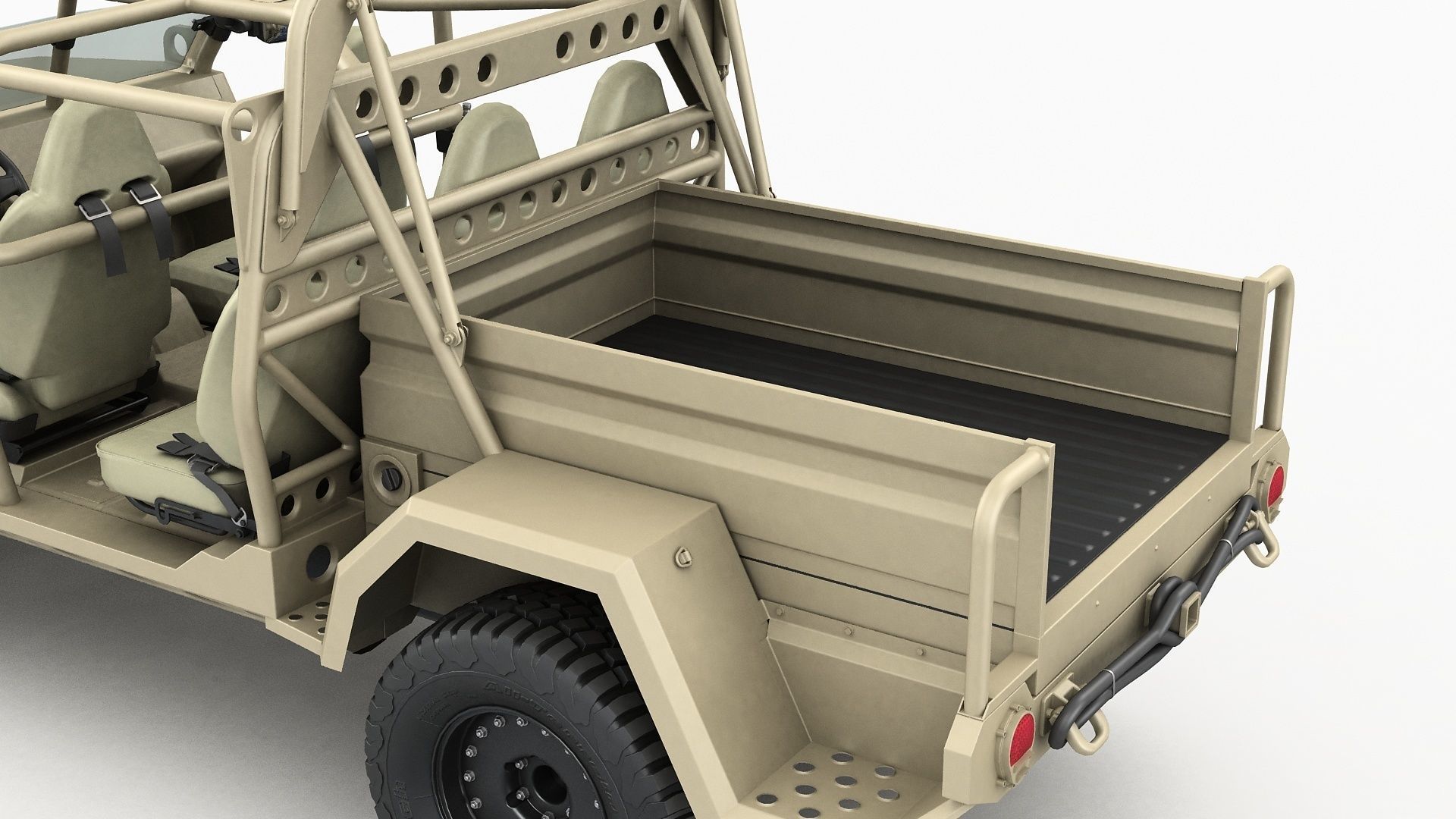 Chevy Colorado ZR2 military ISV collection 3D model_18