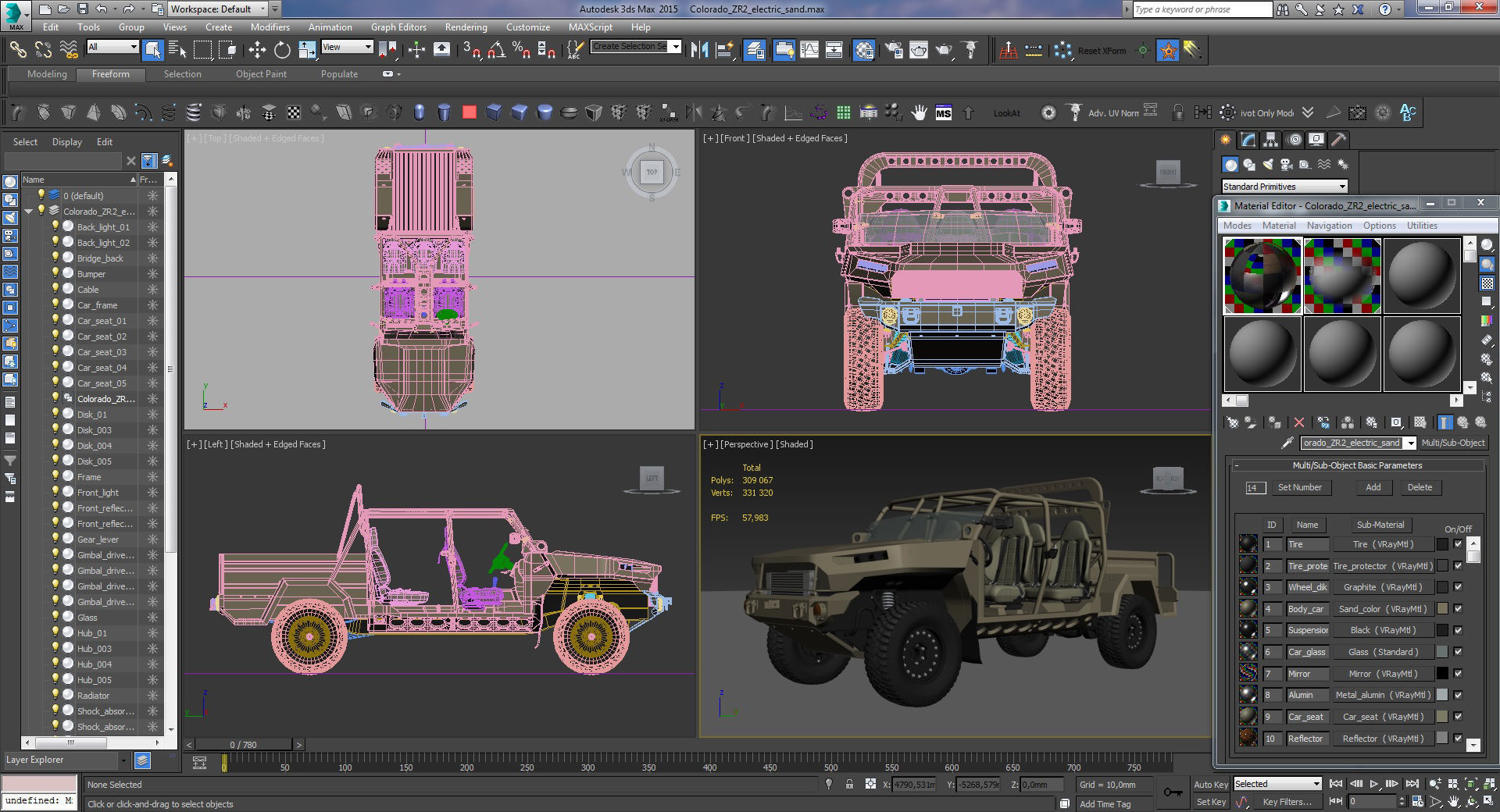 Chevy Colorado ZR2 military ISV collection 3D model_34