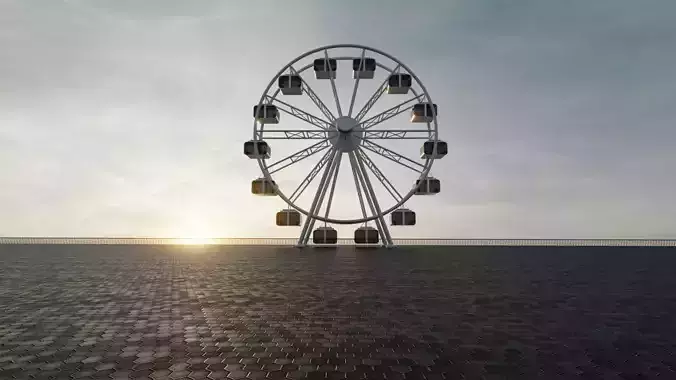 Ferris Wheel 3D model