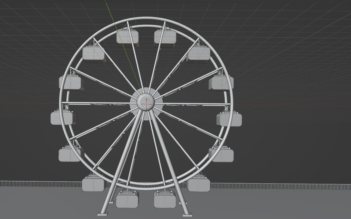 Ferris Wheel 3D model_6