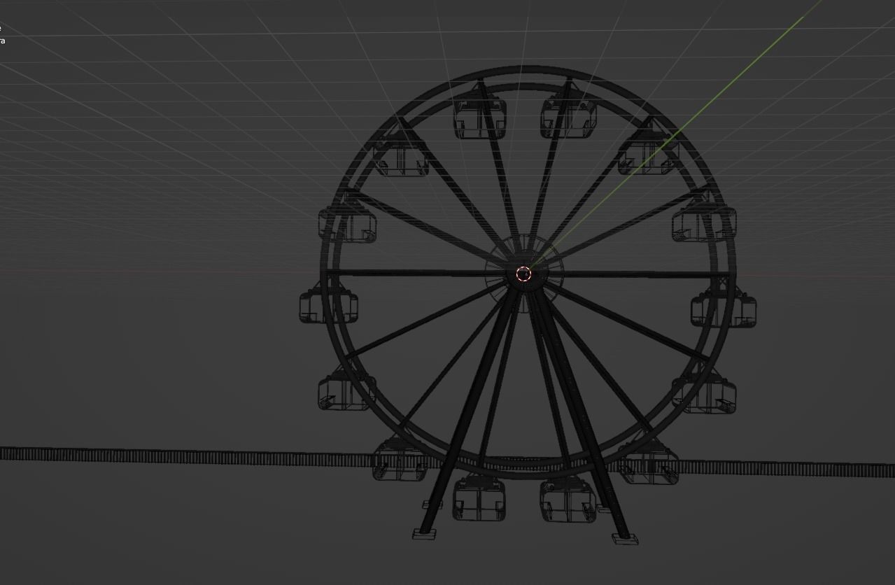 Ferris Wheel 3D model_8