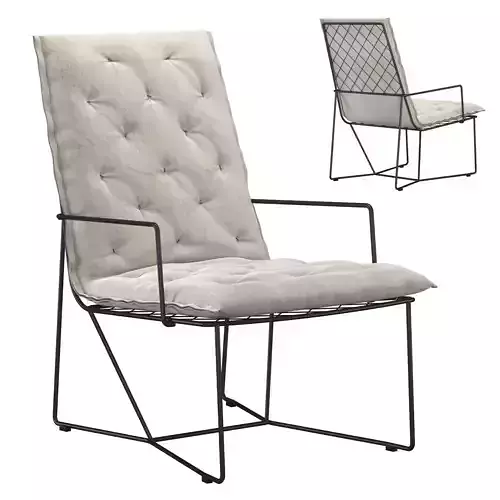 Lounge Chair Syrma 600-SAB by Casa Desus