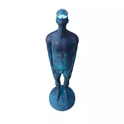 Rain sculpture 3D model