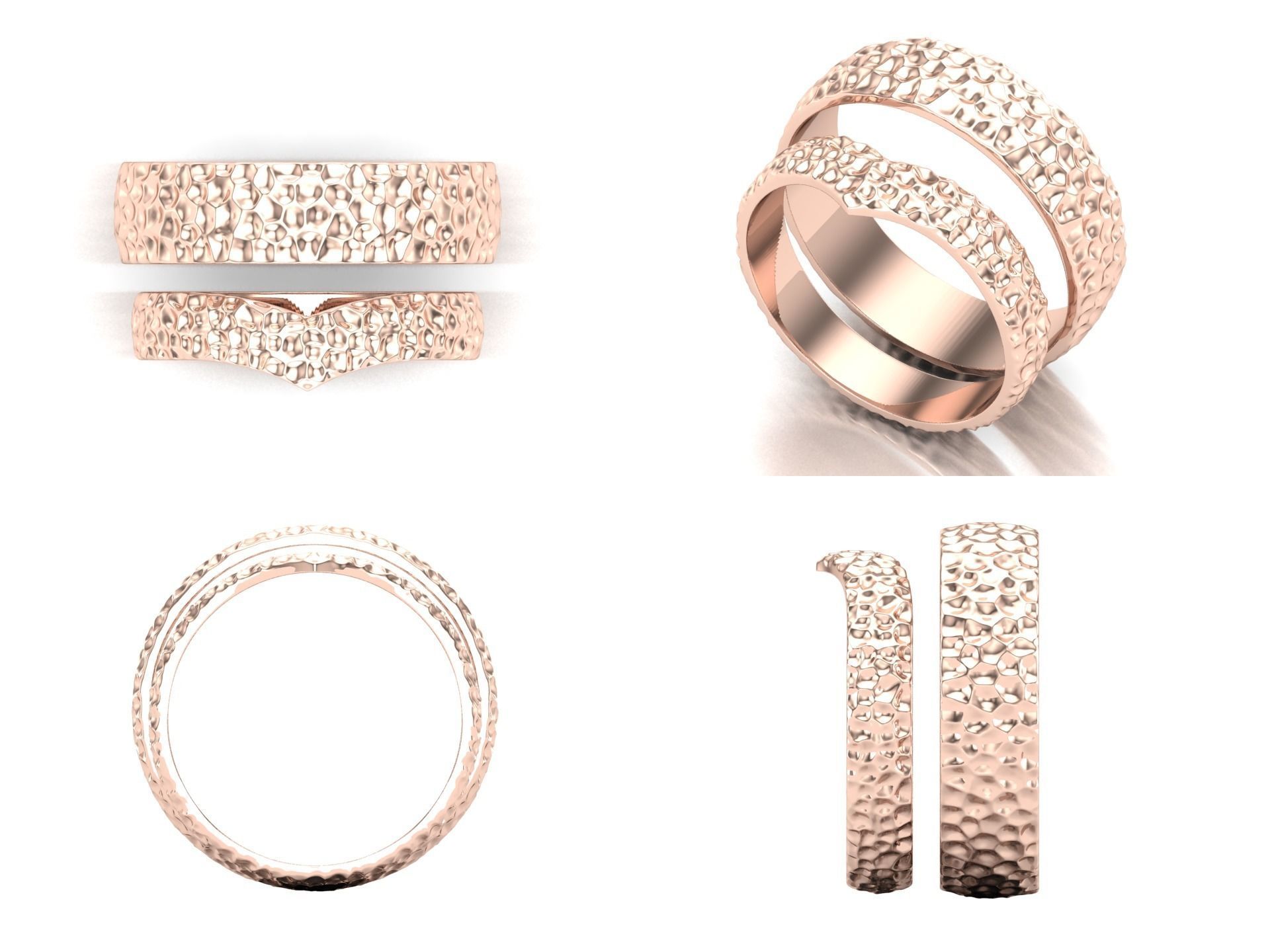 Ring dp38 3D print model_3