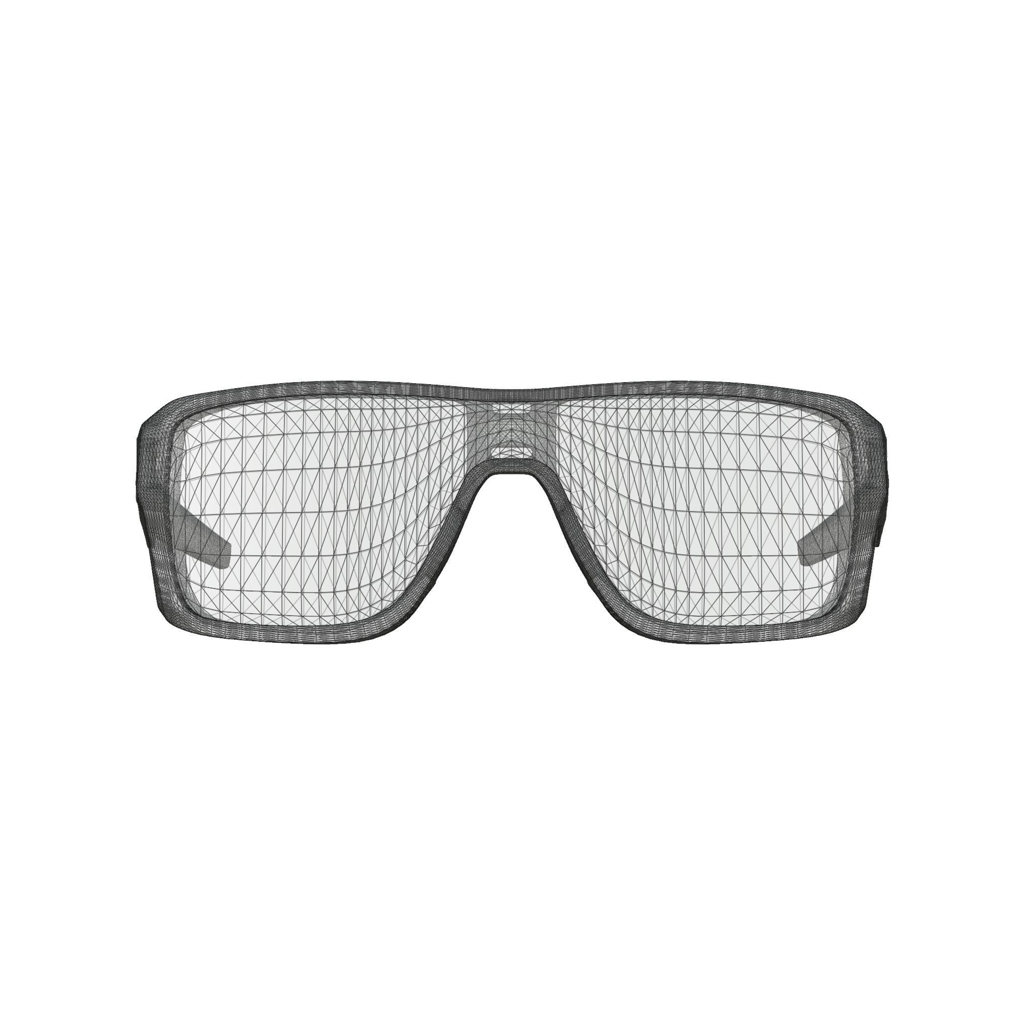 Oakley Ridgeline - Prizm Grey OO9419 Sport glasses  Low-poly 3D model_7