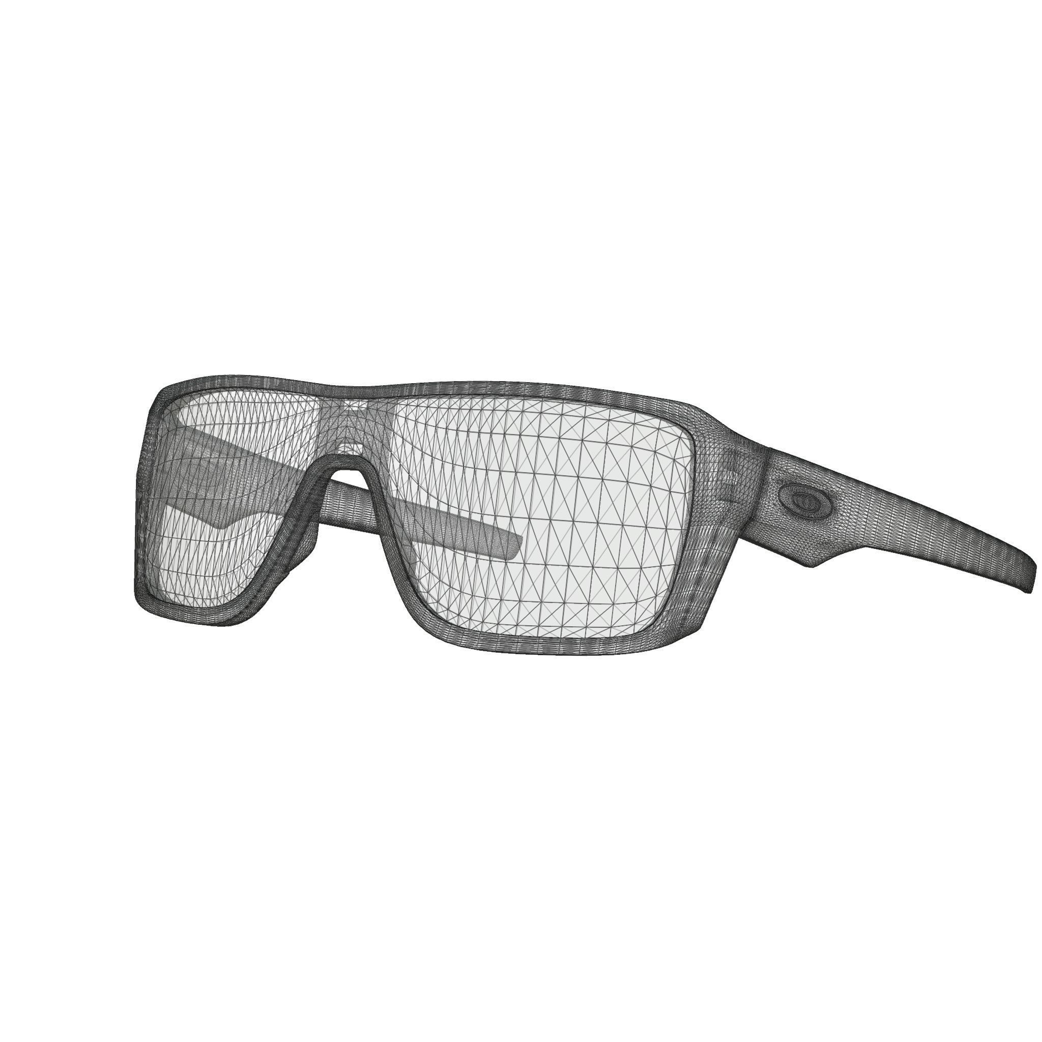 Oakley Ridgeline - Prizm Grey OO9419 Sport glasses  Low-poly 3D model_5