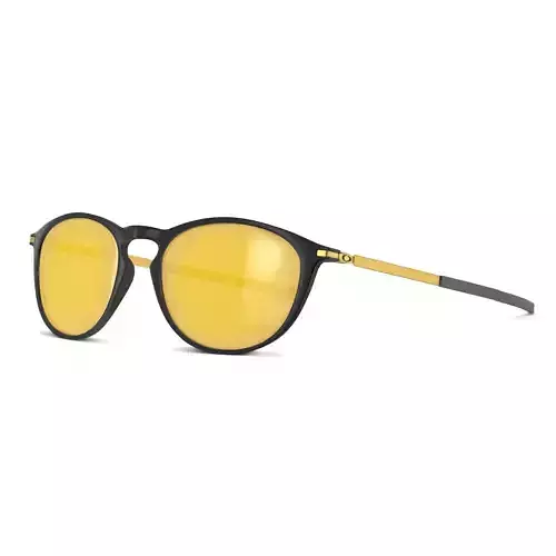 Oakley Pitchman R Prizm 24k Polarized OO9439 Sport glasses Low-poly 3D model