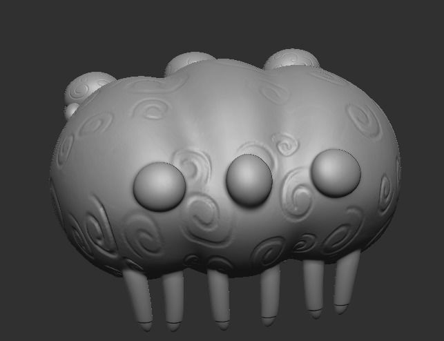 Billy - Goat and Gruff  3D model_2