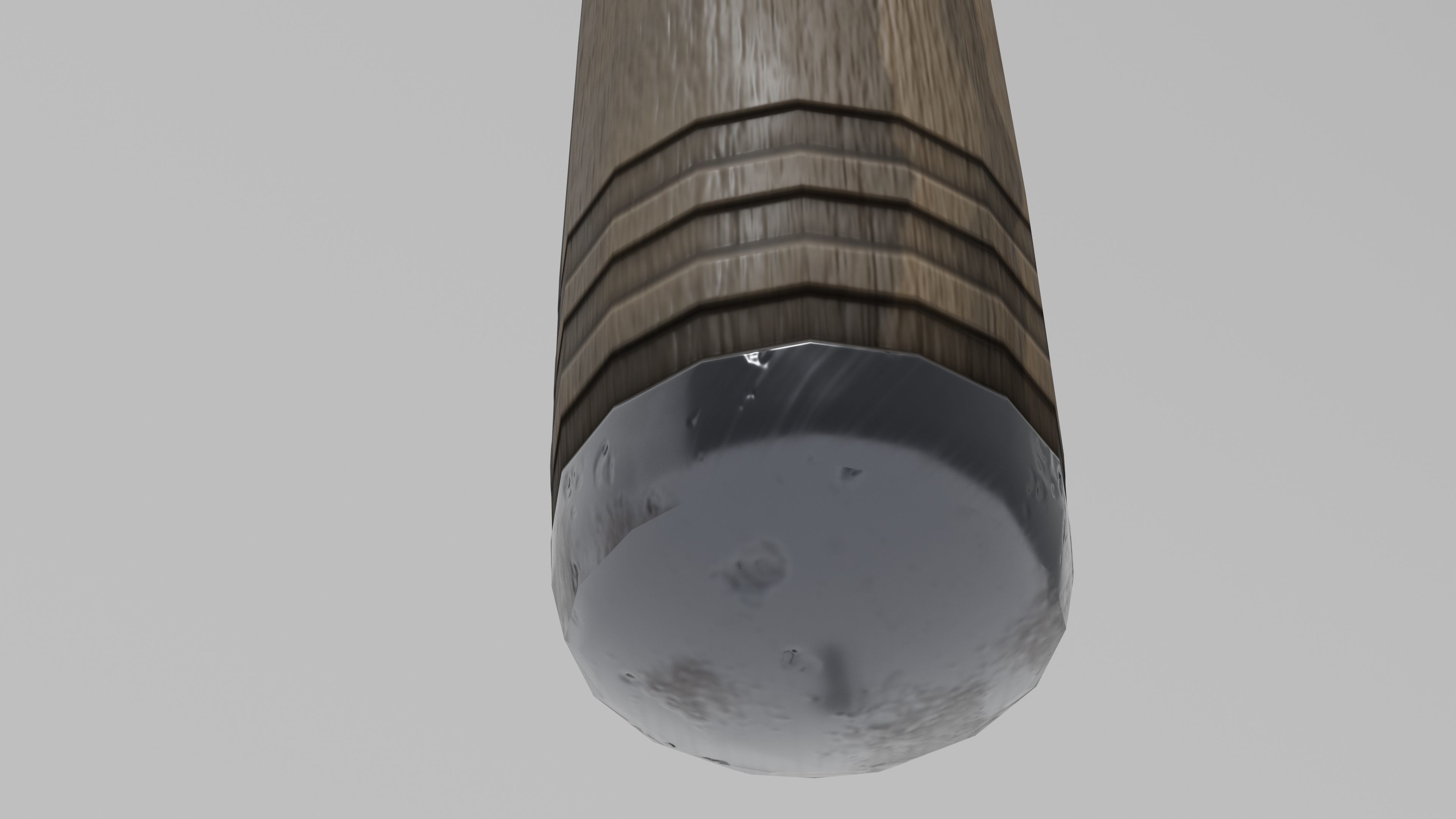 OB 00 18 vampire hunter hammer b Low-poly 3D model_5