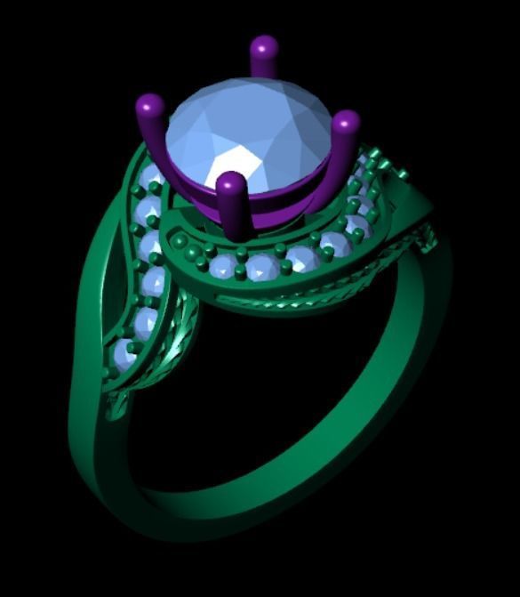 Ring ma1 3D print model_13