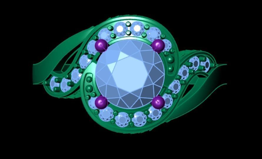 Ring ma1 3D print model_12