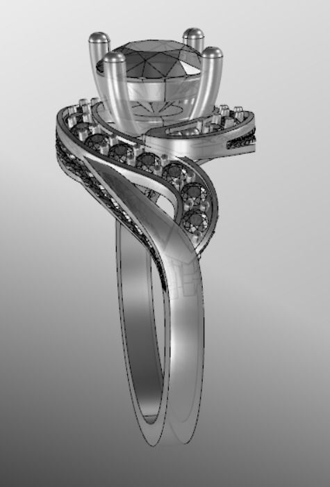 Ring ma1 3D print model_17