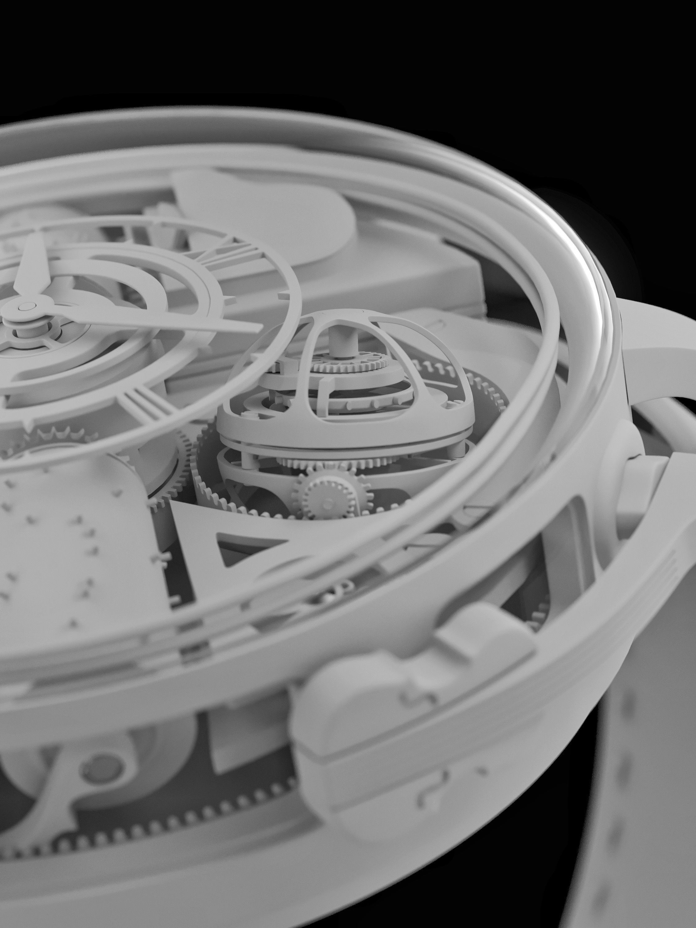 Jacob and Co Godfather Minute repeater 3D model_12