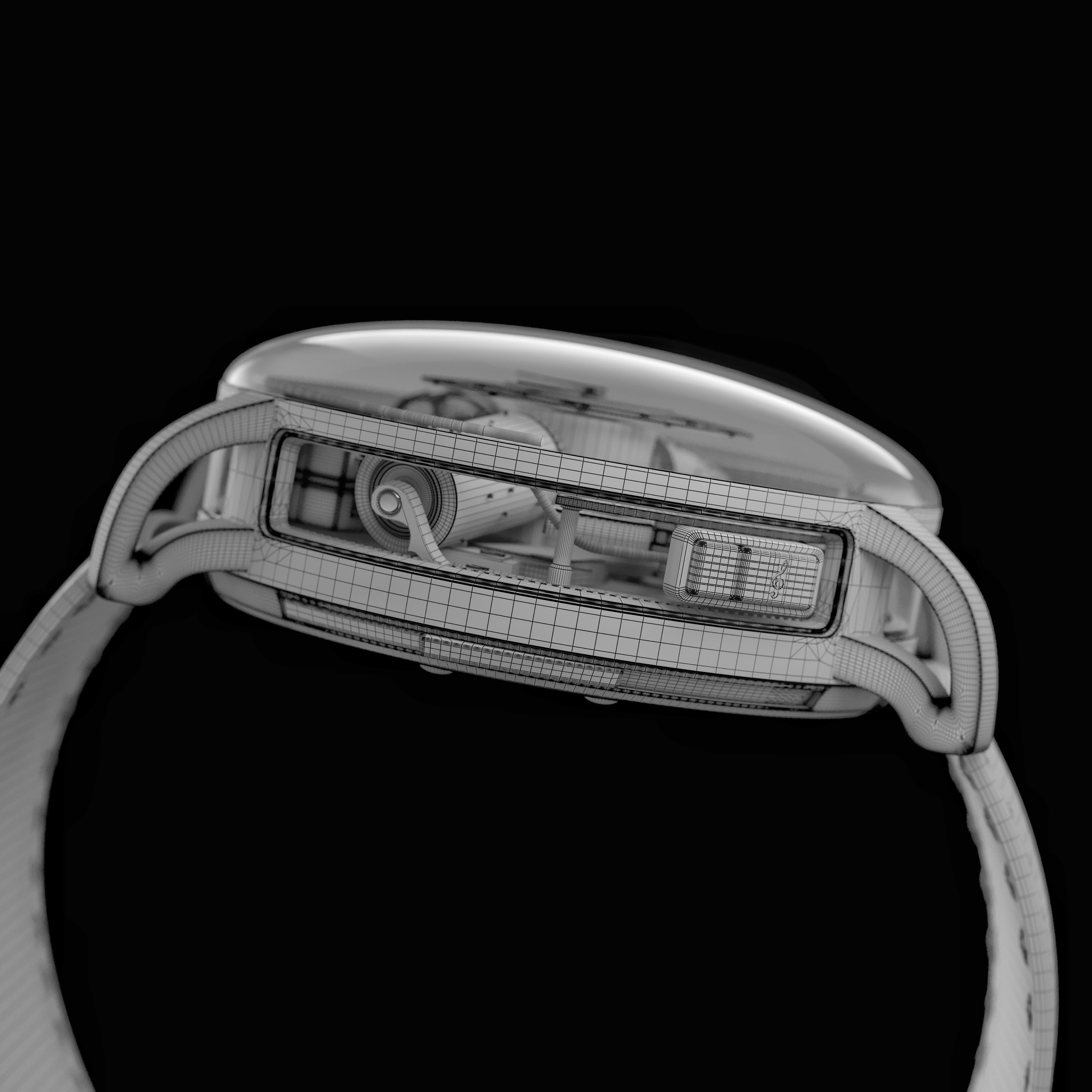 Jacob and Co Godfather Minute repeater 3D model_9