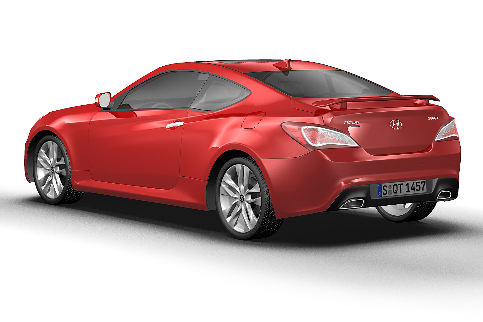 2013 Hyundai Genesis Coupe 3D model_2