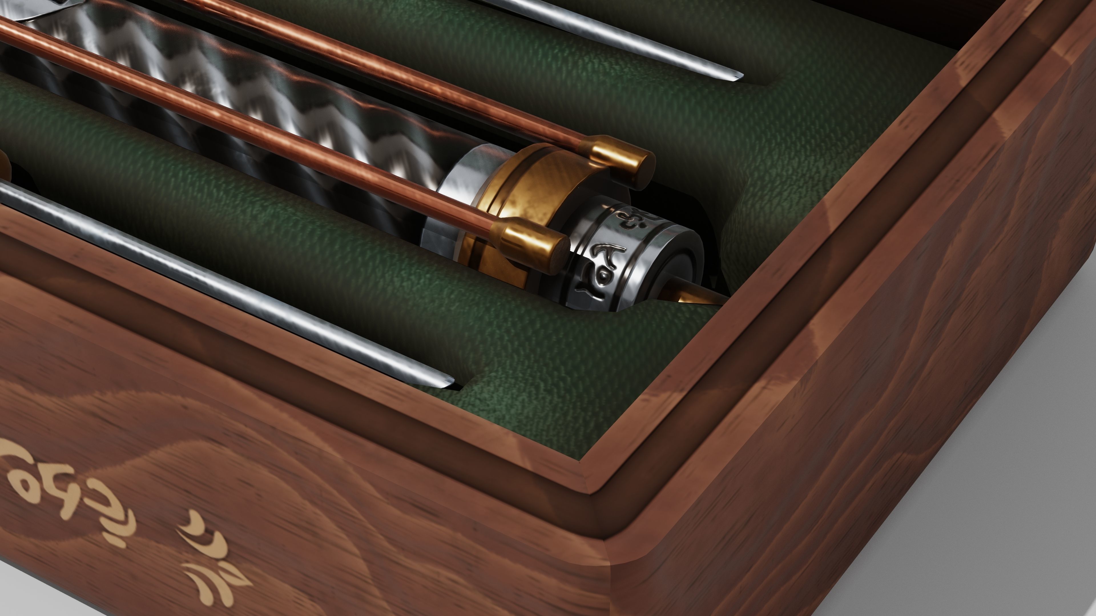 OB 00 20 vampire hunter medical kit Low-poly 3D model_9