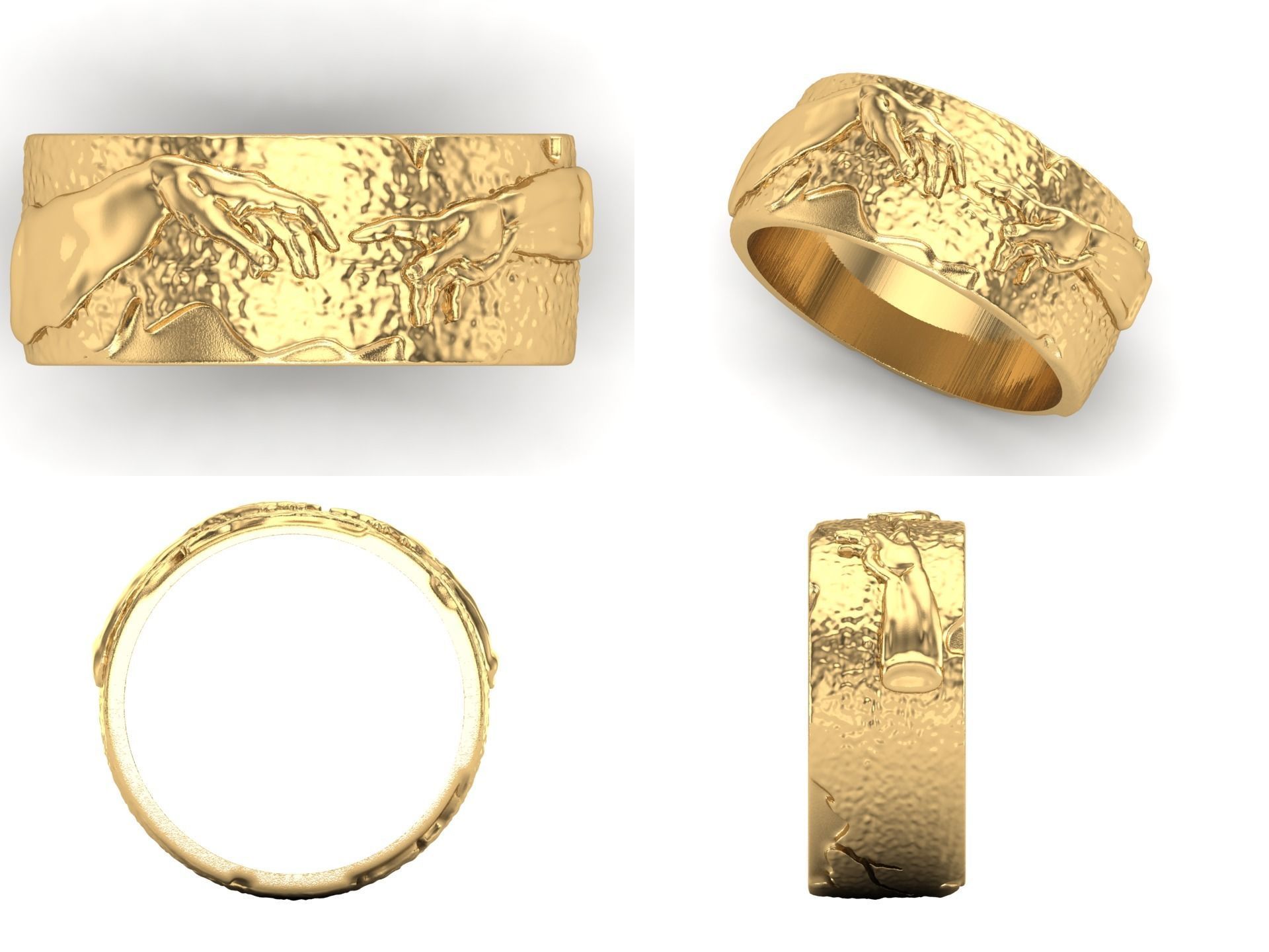 Ring dp40 3D print model_3