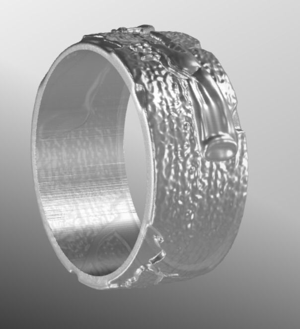 Ring dp40 3D print model_17