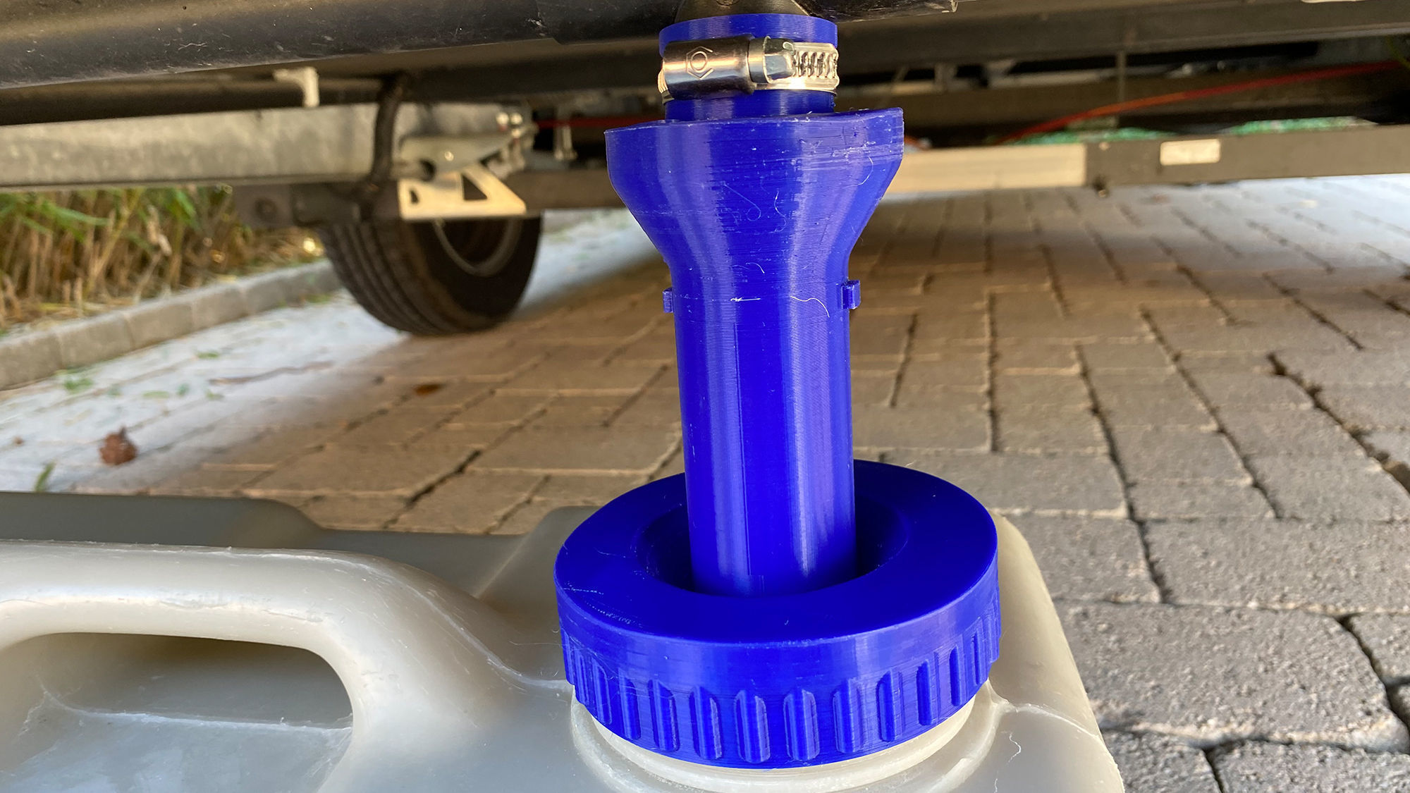 Anschlussrohr Abwassertank Wohnwagen 3D print model_7