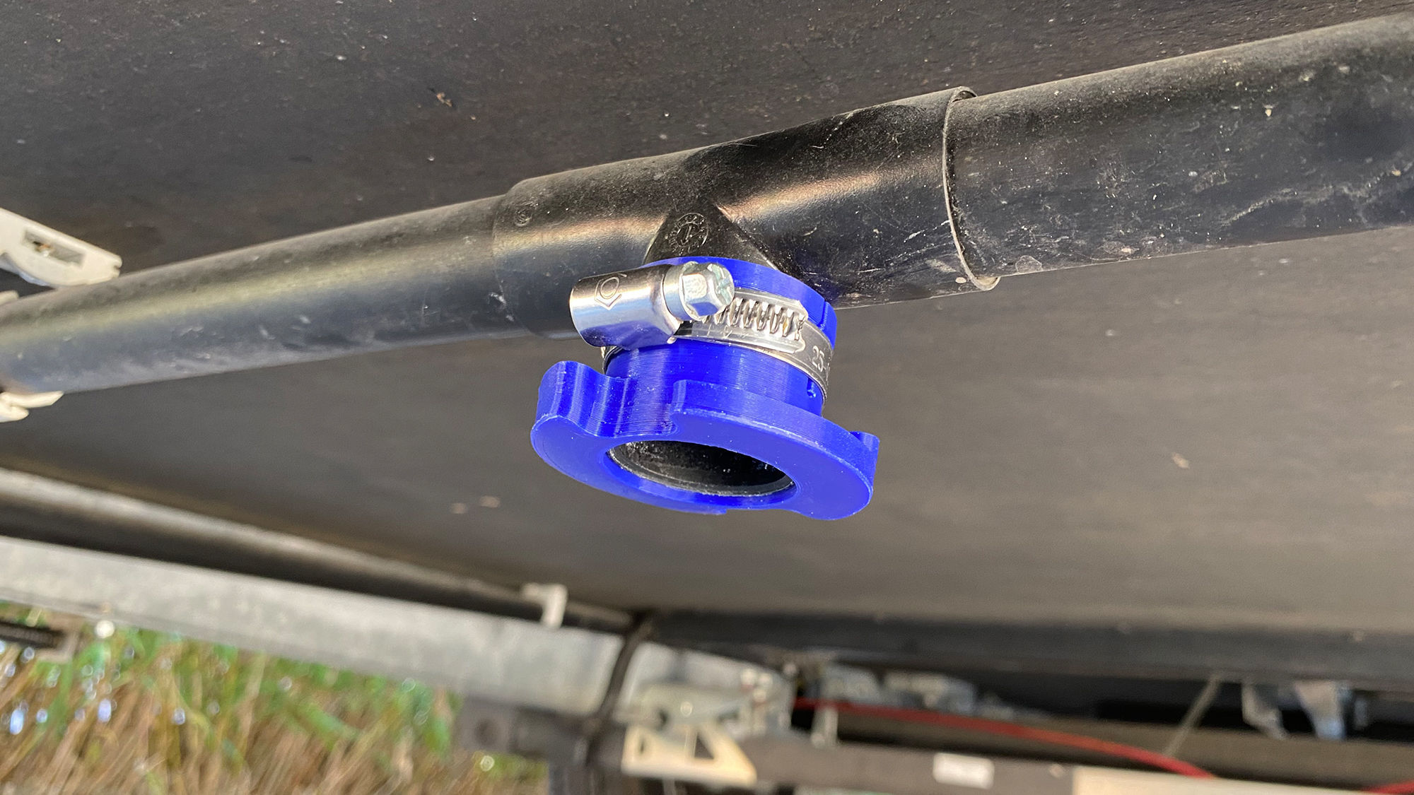 Anschlussrohr Abwassertank Wohnwagen 3D print model_4