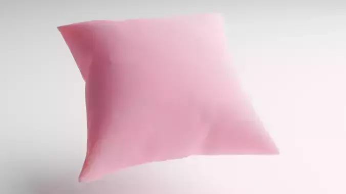 Soft cute pink pillow