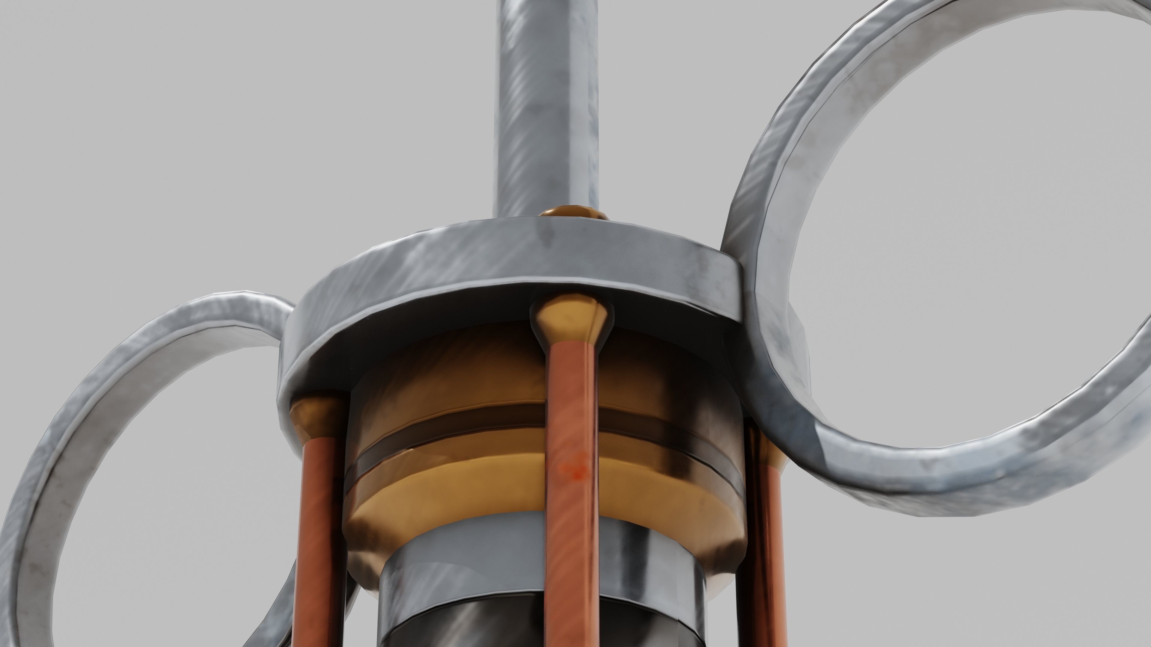 OB 00 24 vampire hunter syringe Low-poly 3D model_5