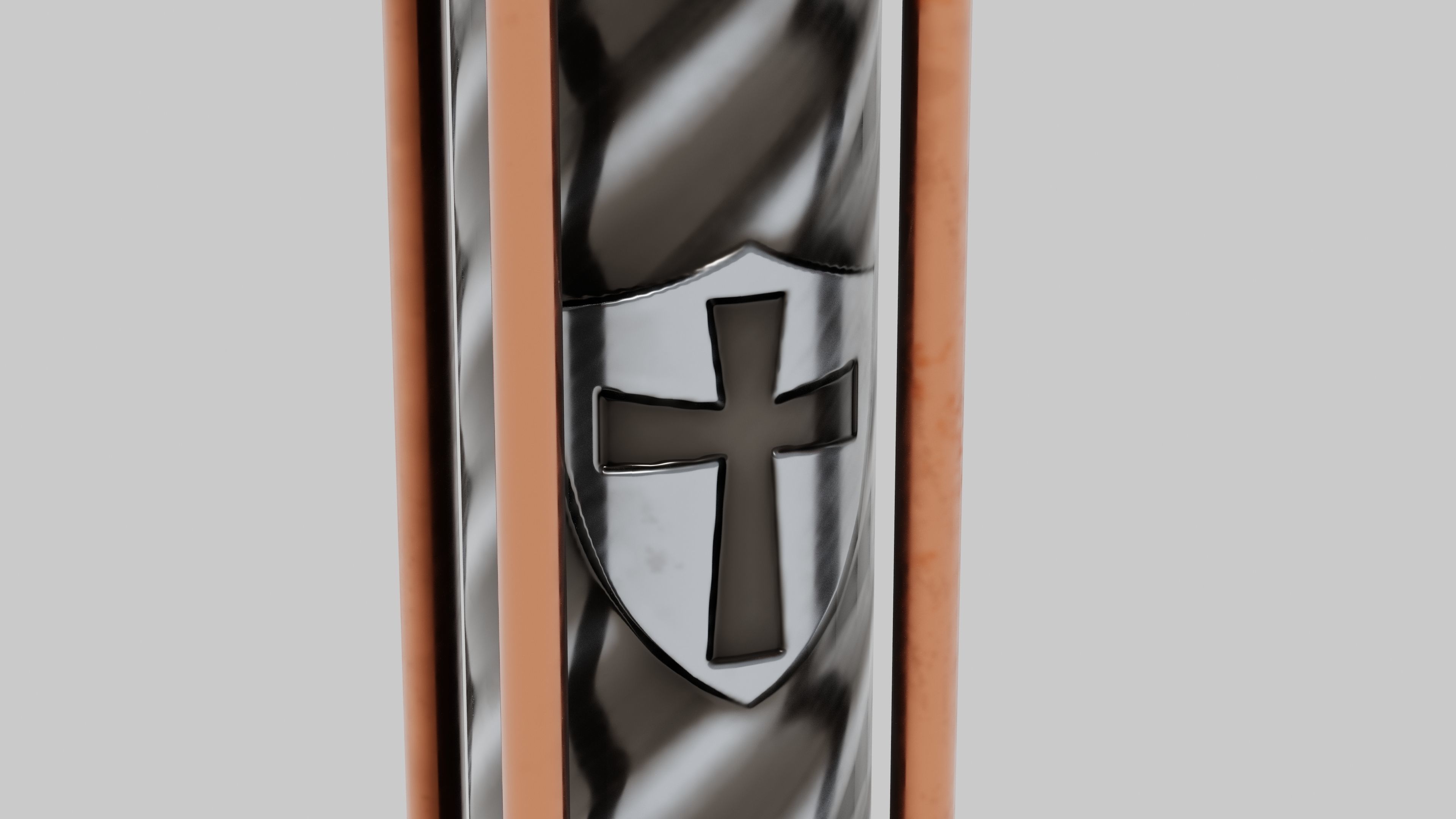 OB 00 24 vampire hunter syringe Low-poly 3D model_6