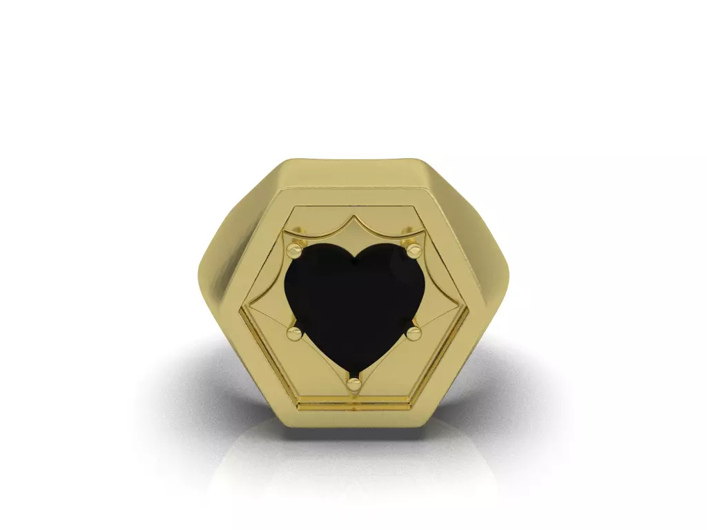 Anillo tipo sello 3D print model