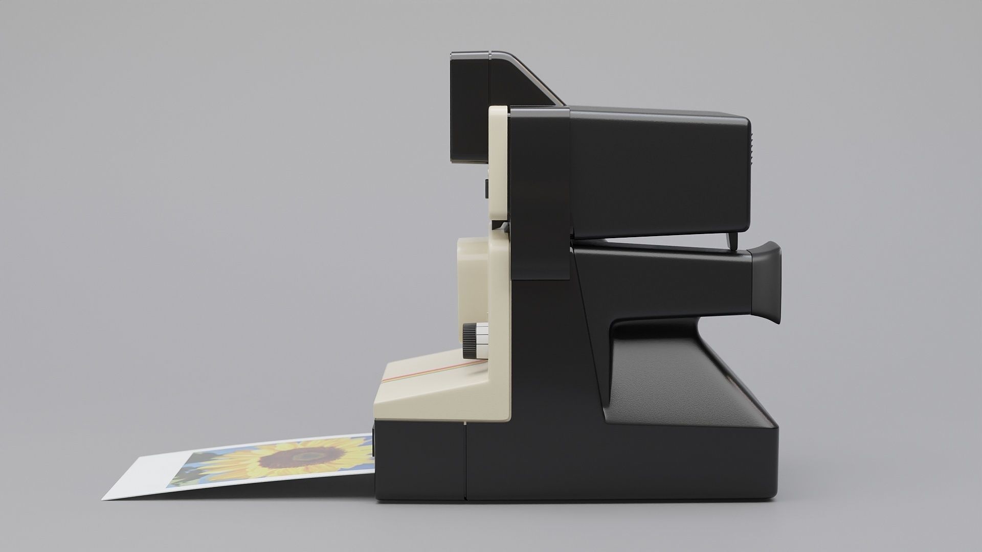 Polaroid Land Camera 1000 3D model_2
