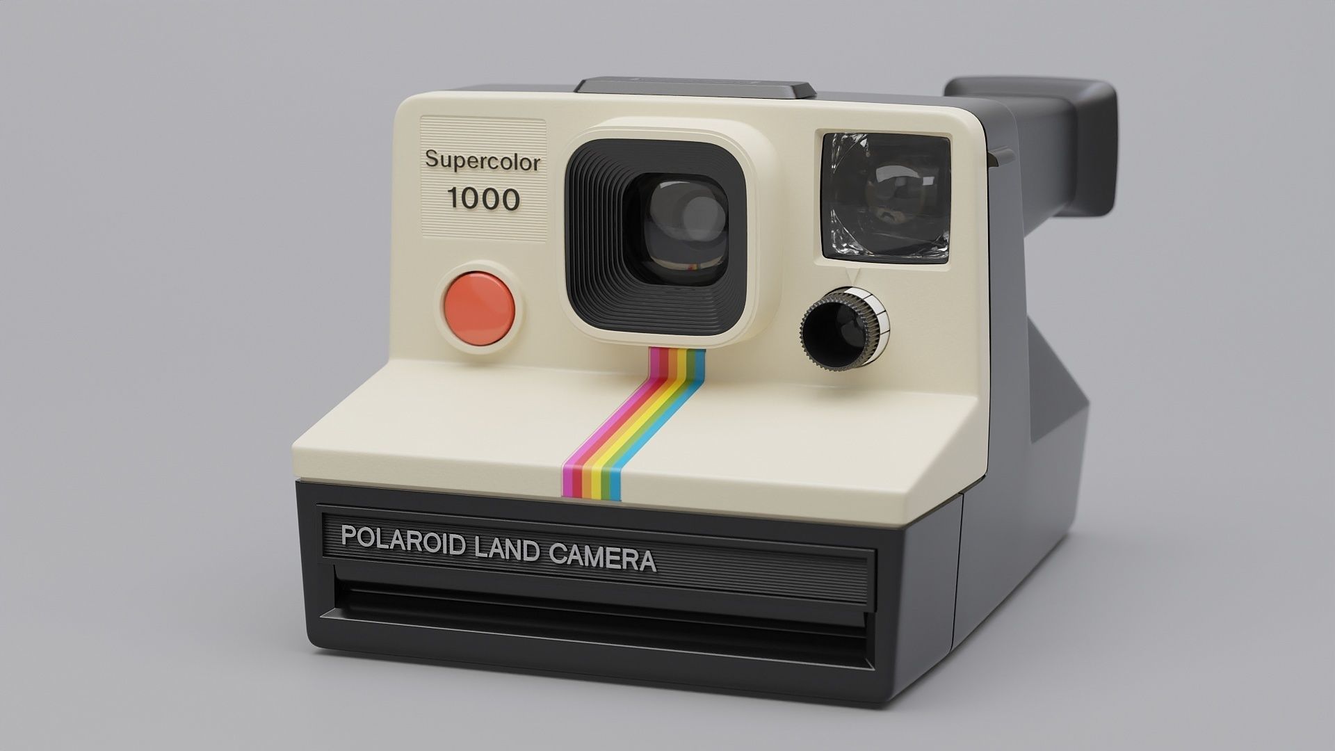 Polaroid Land Camera 1000 3D model_10