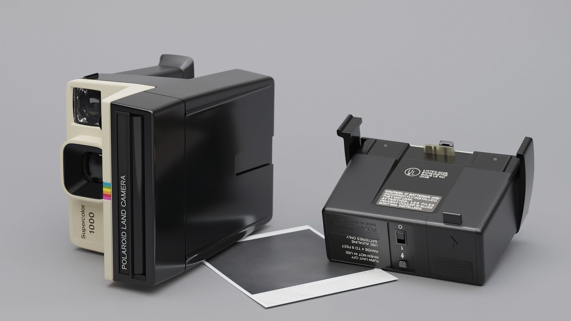 Polaroid Land Camera 1000 3D model_15