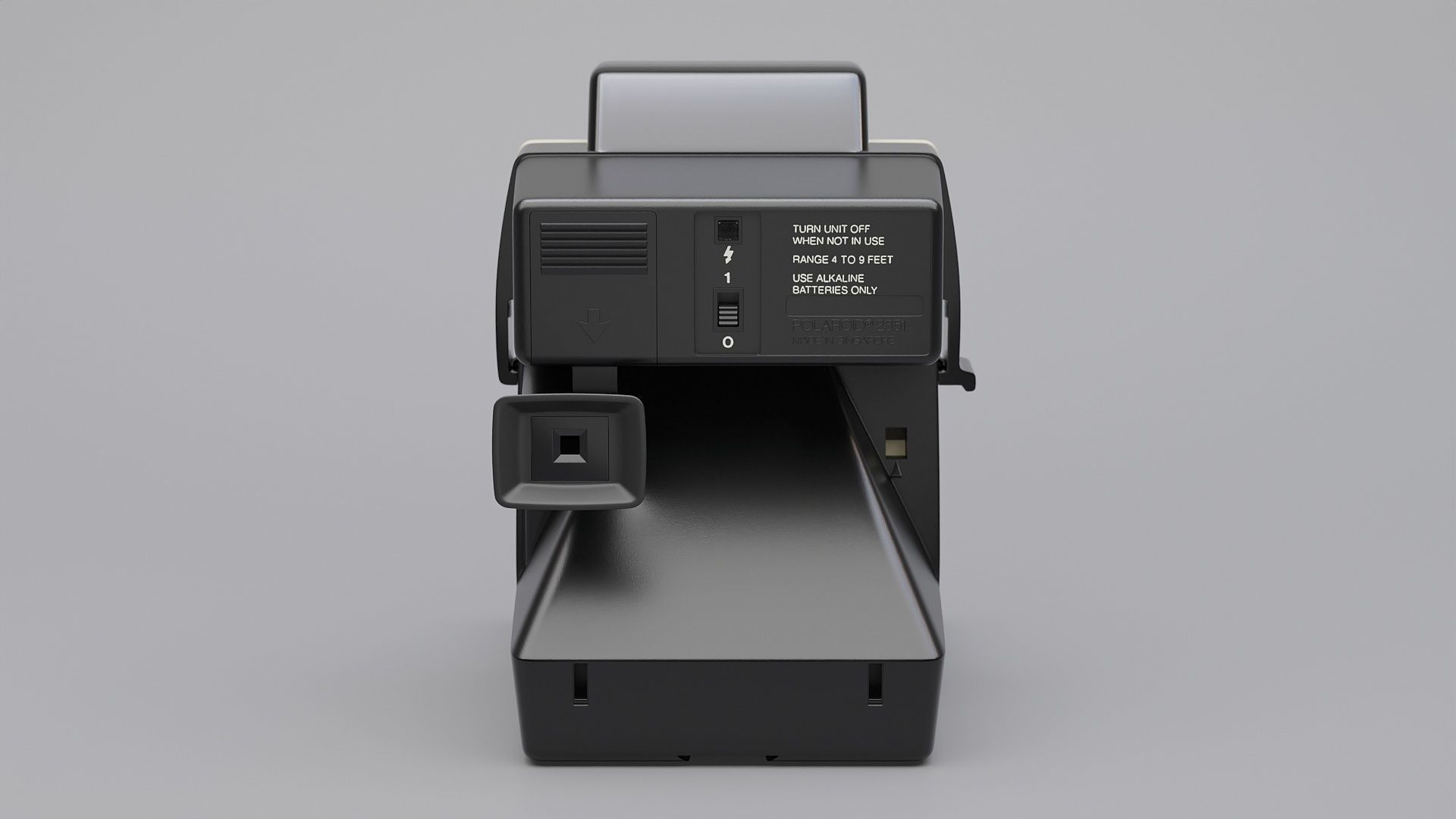 Polaroid Land Camera 1000 3D model_4
