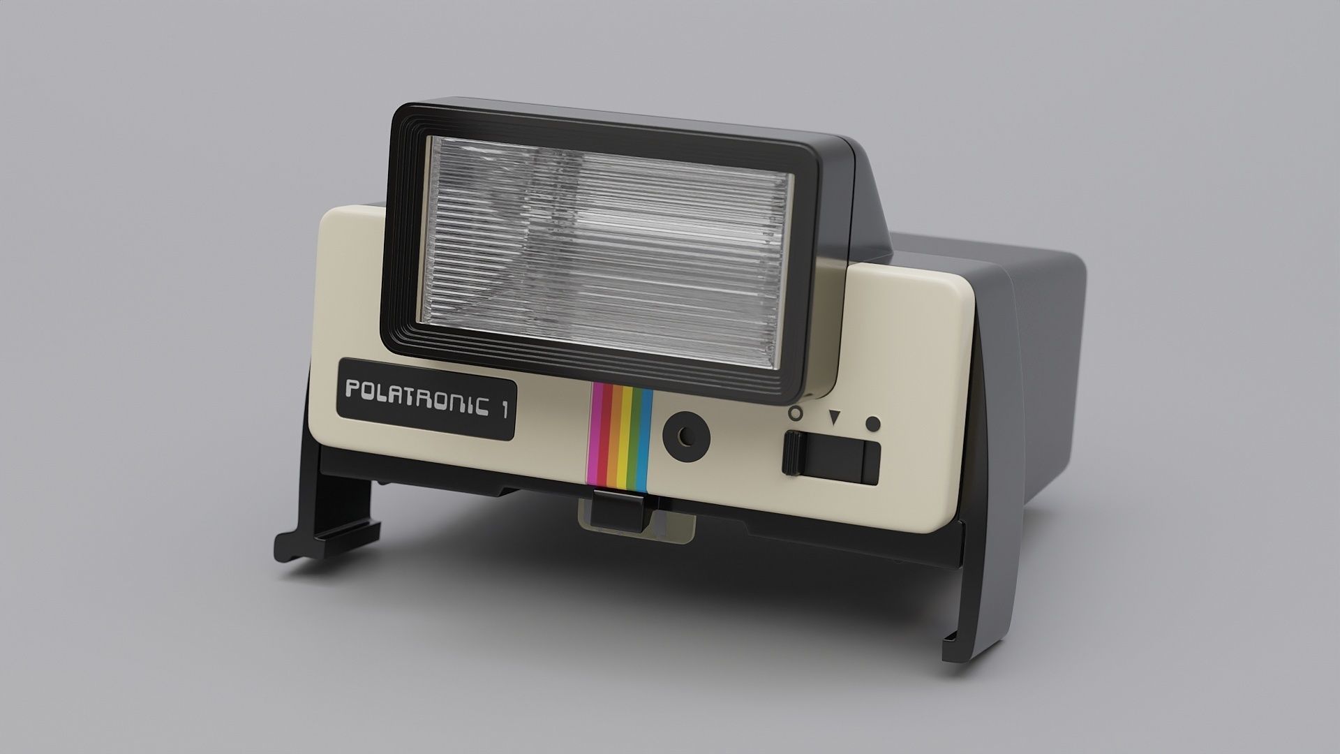 Polaroid Land Camera 1000 3D model_12