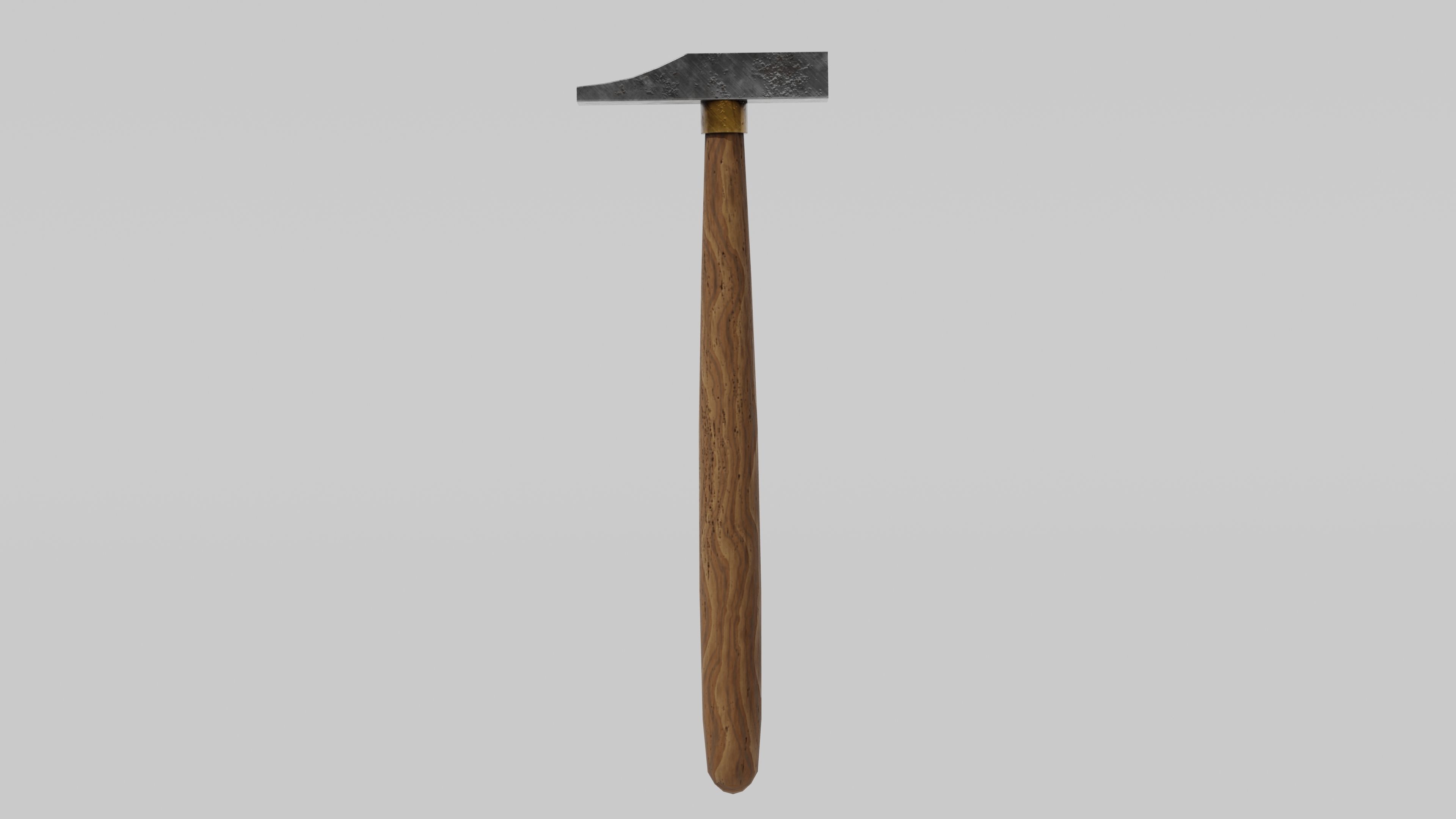 OB 00 25 vampire hunter hammer c Low-poly 3D model_6