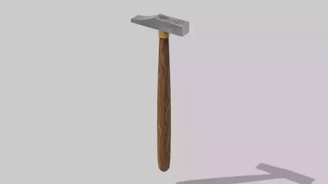 OB 00 25 vampire hunter hammer c Low-poly 3D model