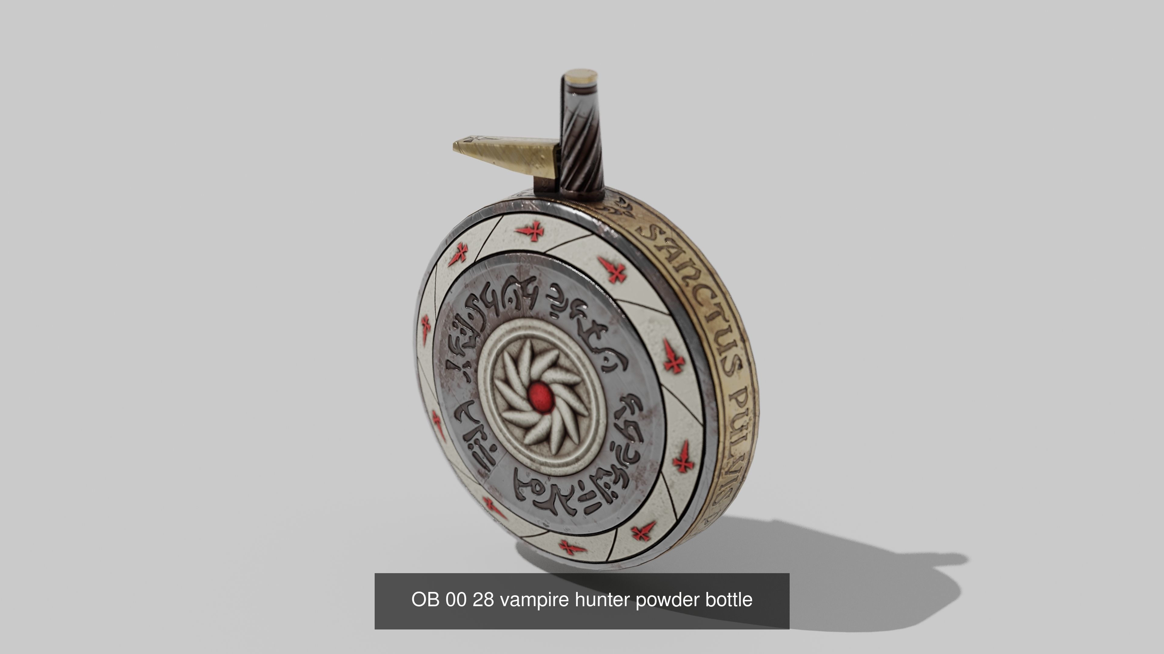 OB 00 Vampire Hunter Trunk 3D Model Collection_43