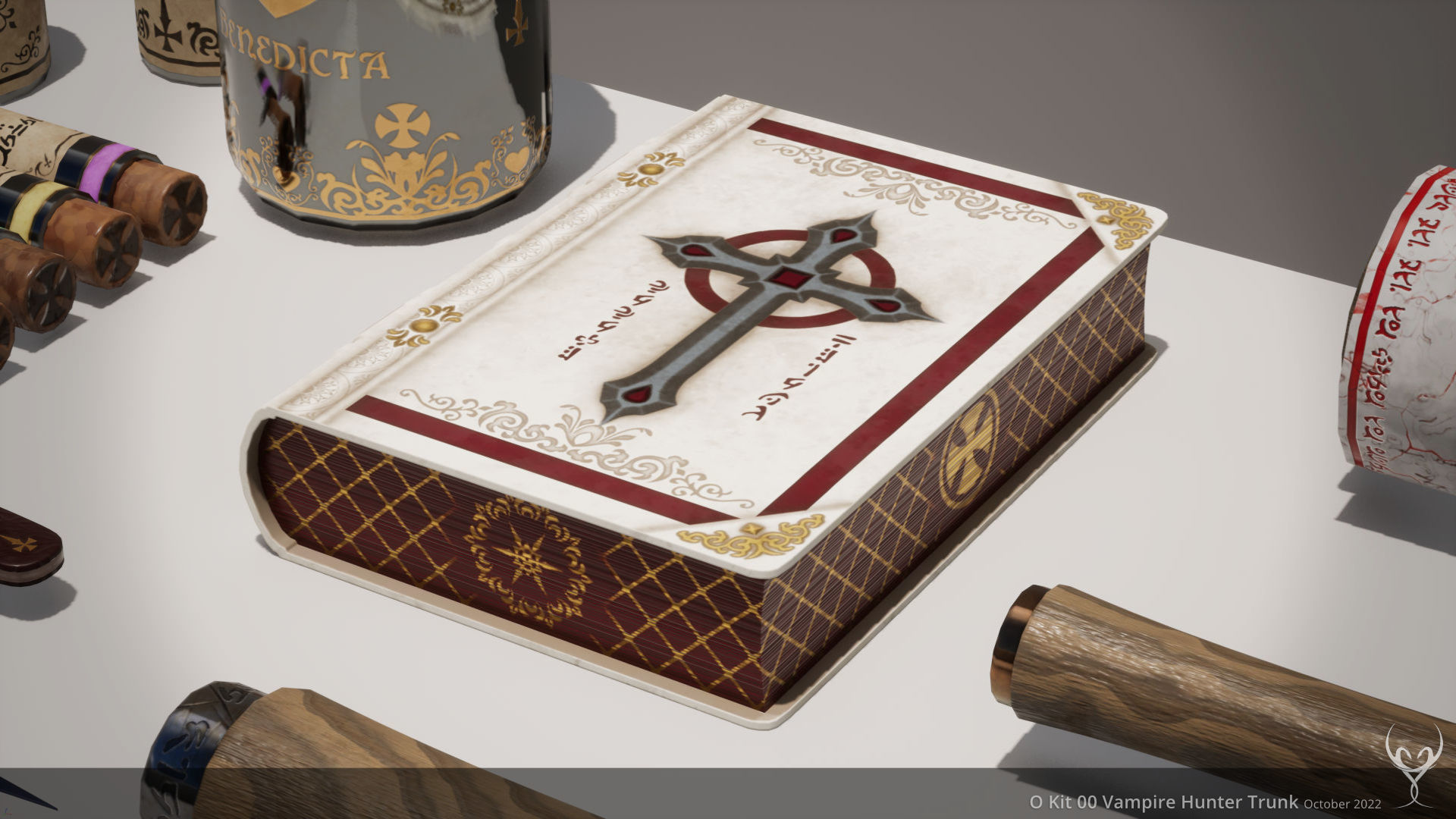 OB 00 Vampire Hunter Trunk 3D Model Collection_15