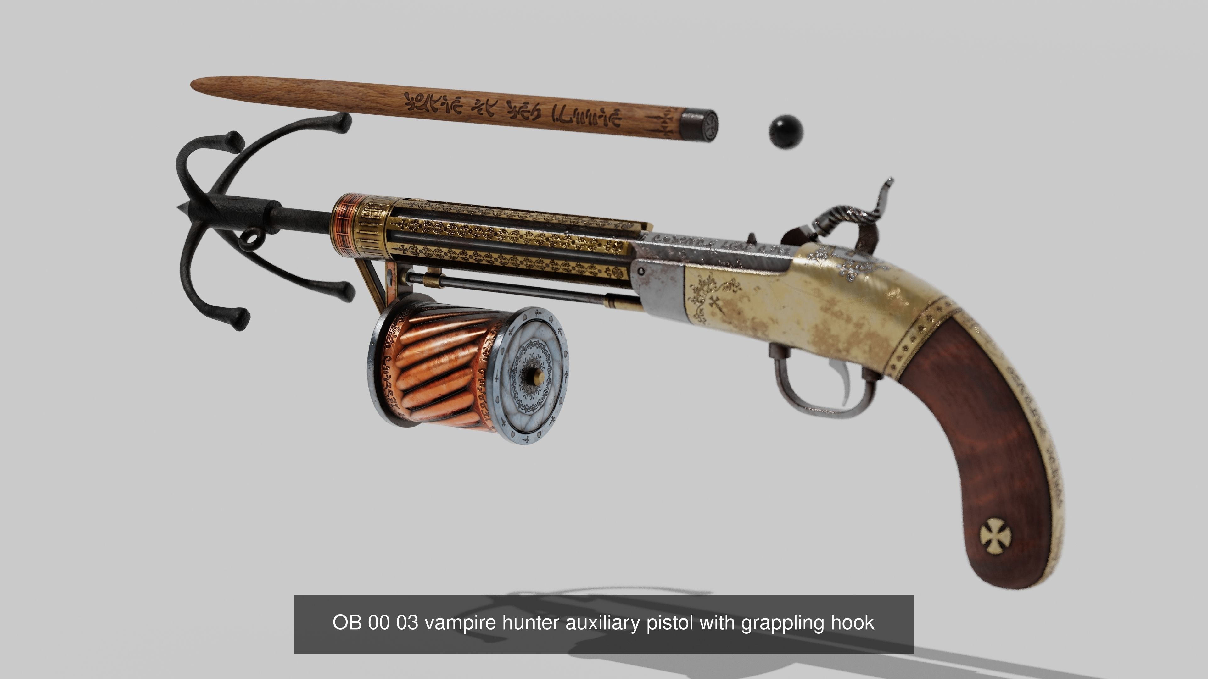 OB 00 Vampire Hunter Trunk 3D Model Collection_22