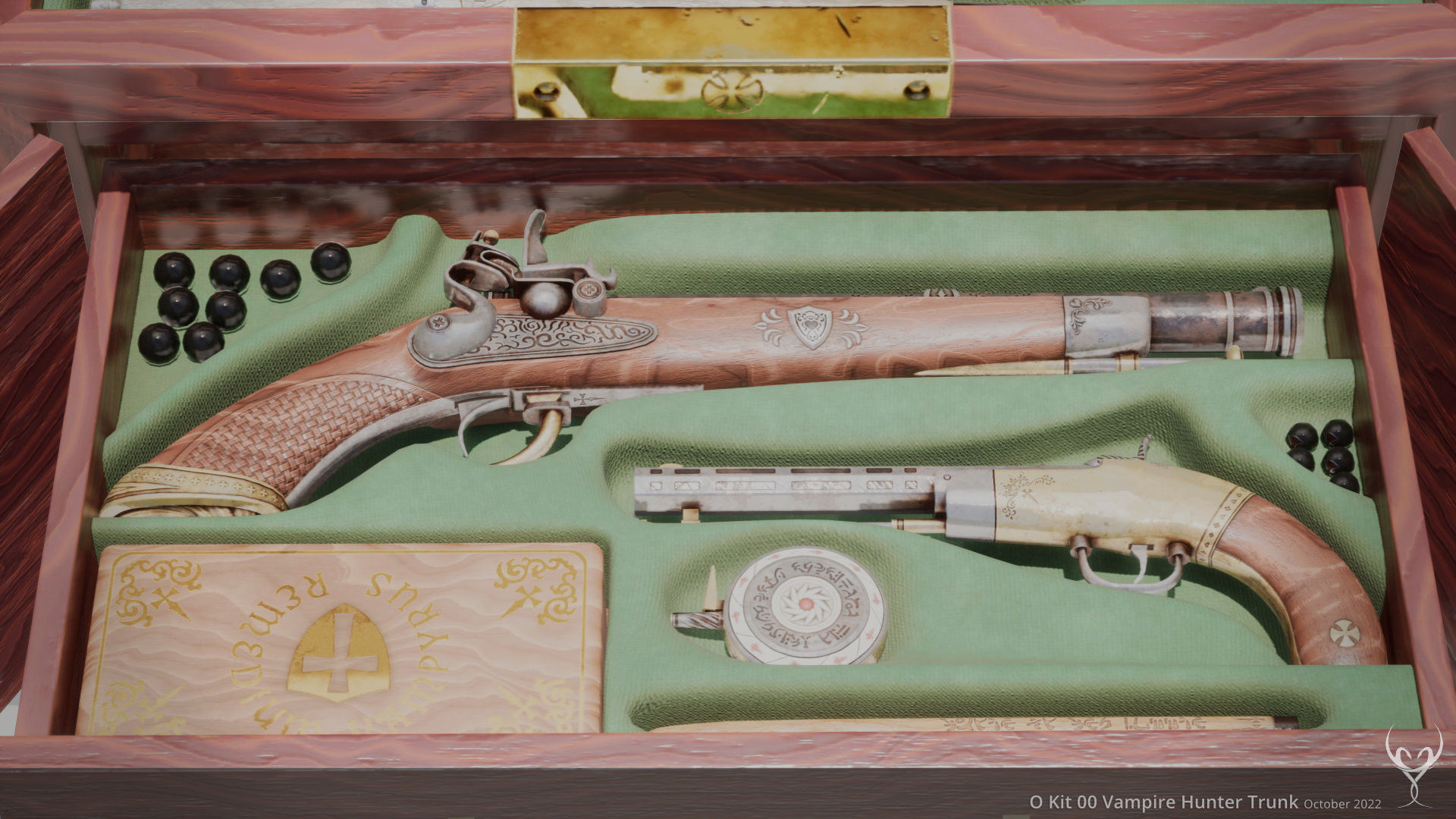 OB 00 Vampire Hunter Trunk 3D Model Collection_8