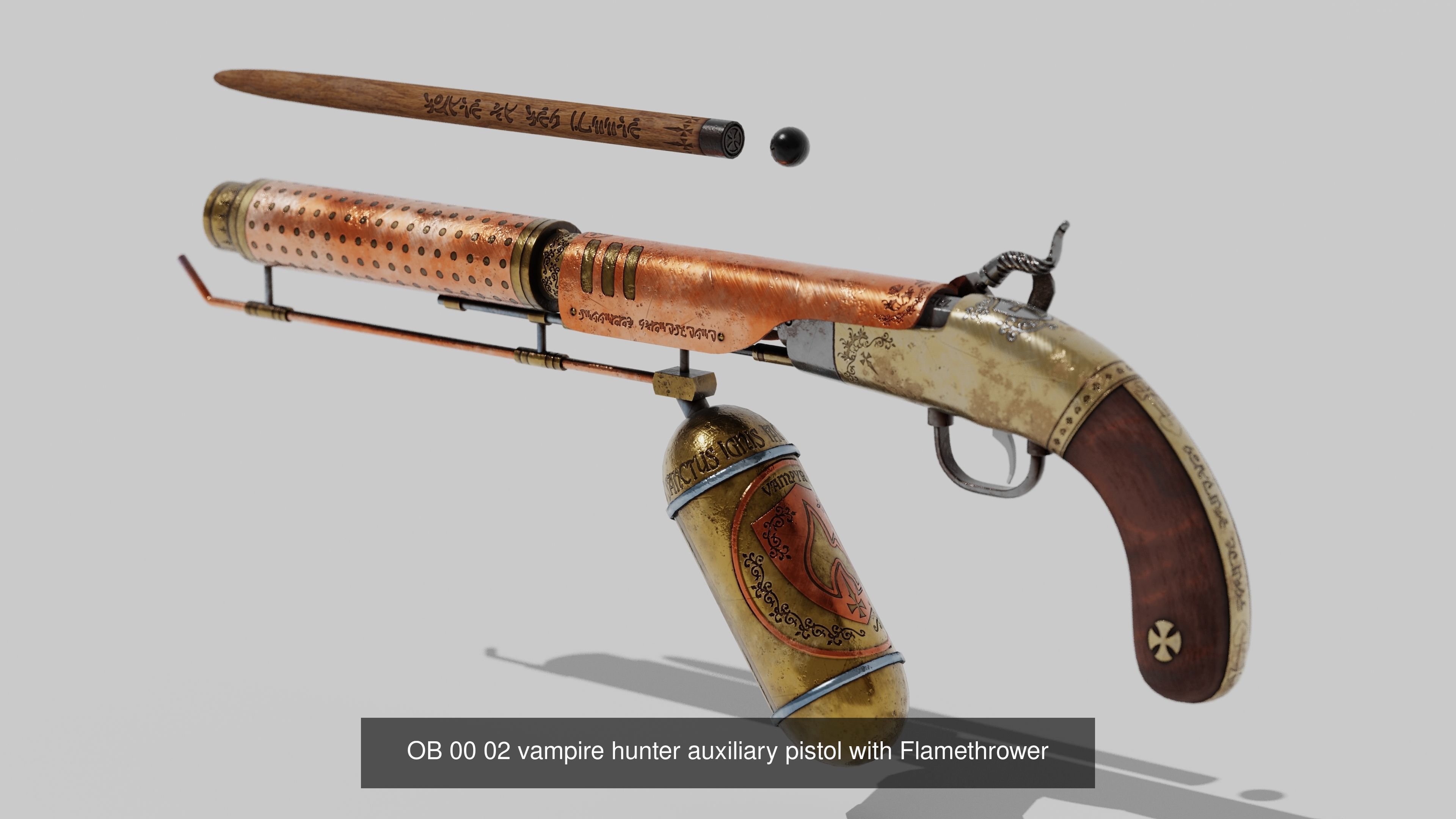 OB 00 Vampire Hunter Trunk 3D Model Collection_21