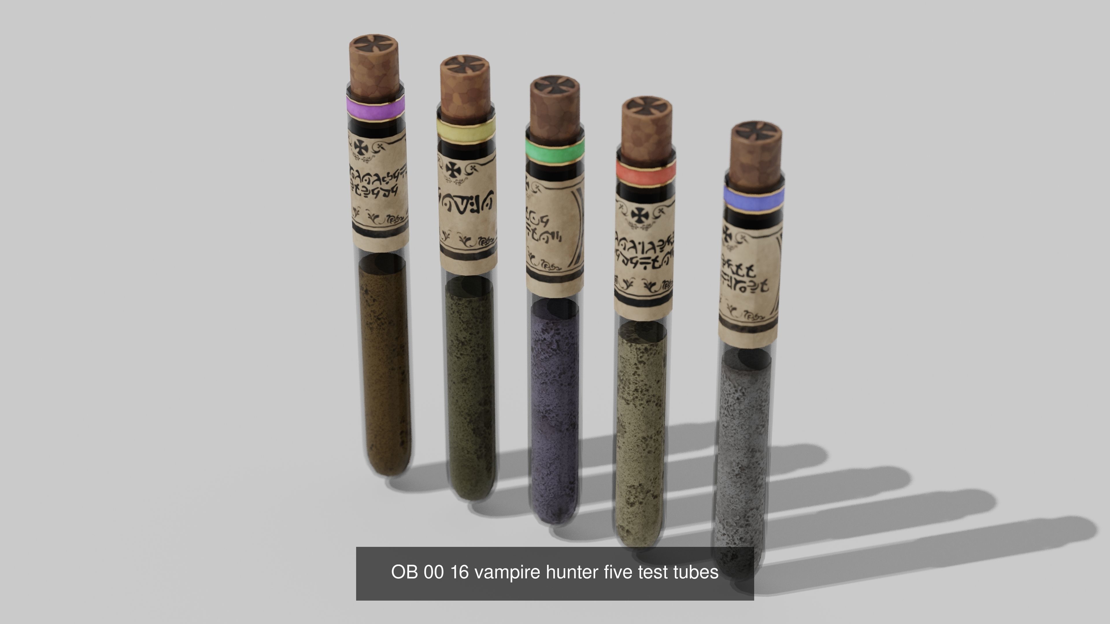 OB 00 Vampire Hunter Trunk 3D Model Collection_35