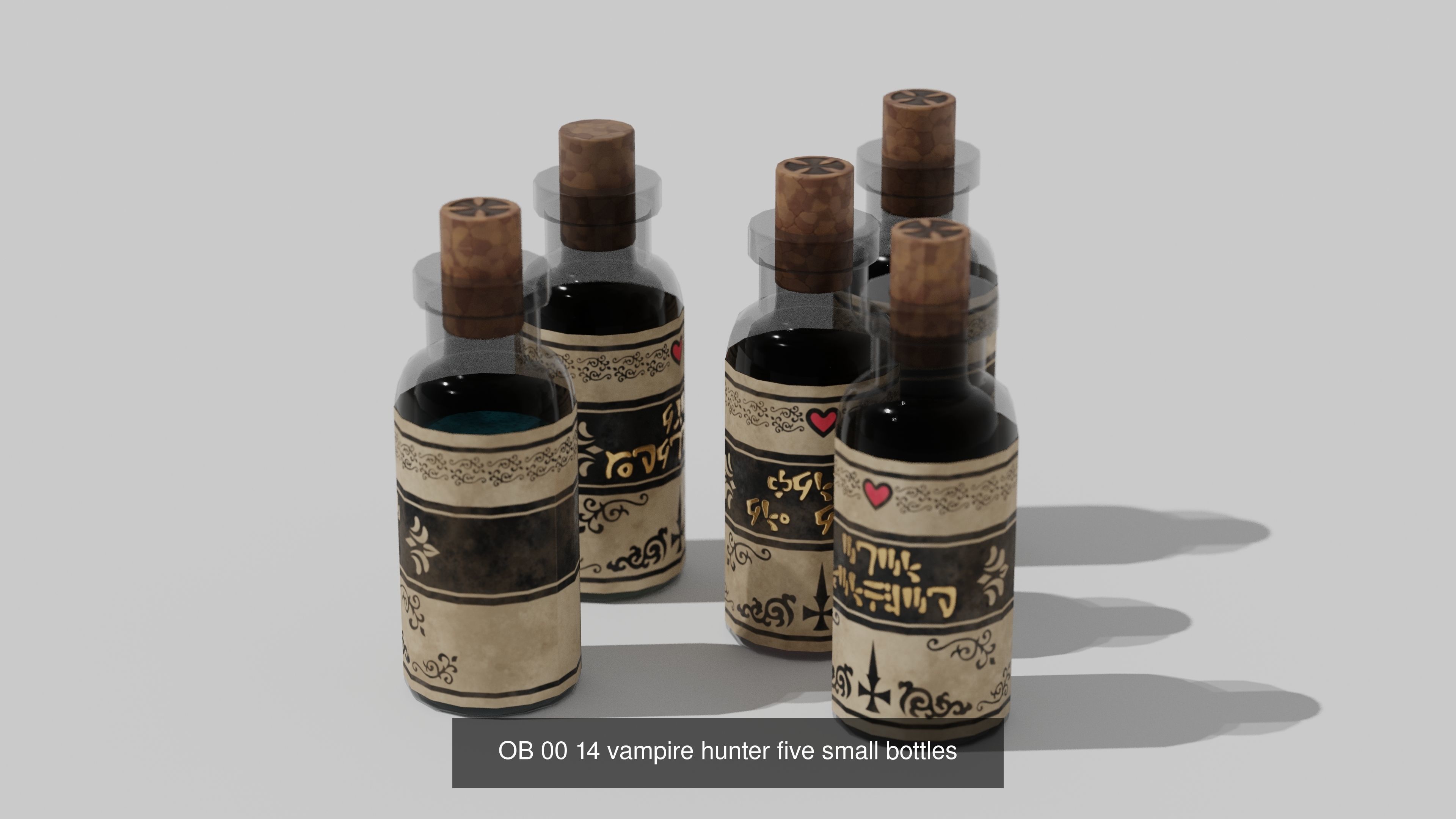 OB 00 Vampire Hunter Trunk 3D Model Collection_33