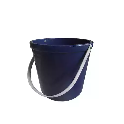 Plastic Bucket 3D model